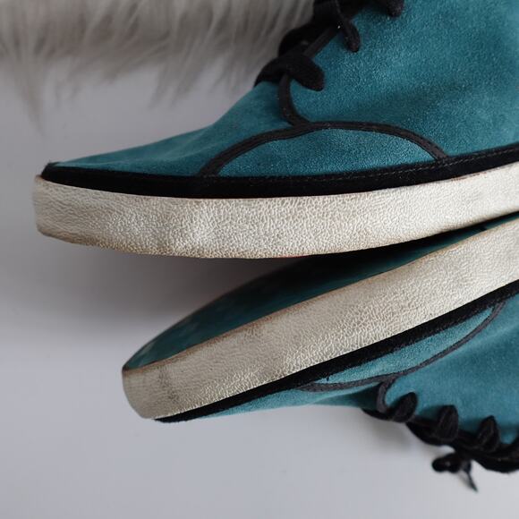 Diesel Teal and Black Athletic Shoes main image 7